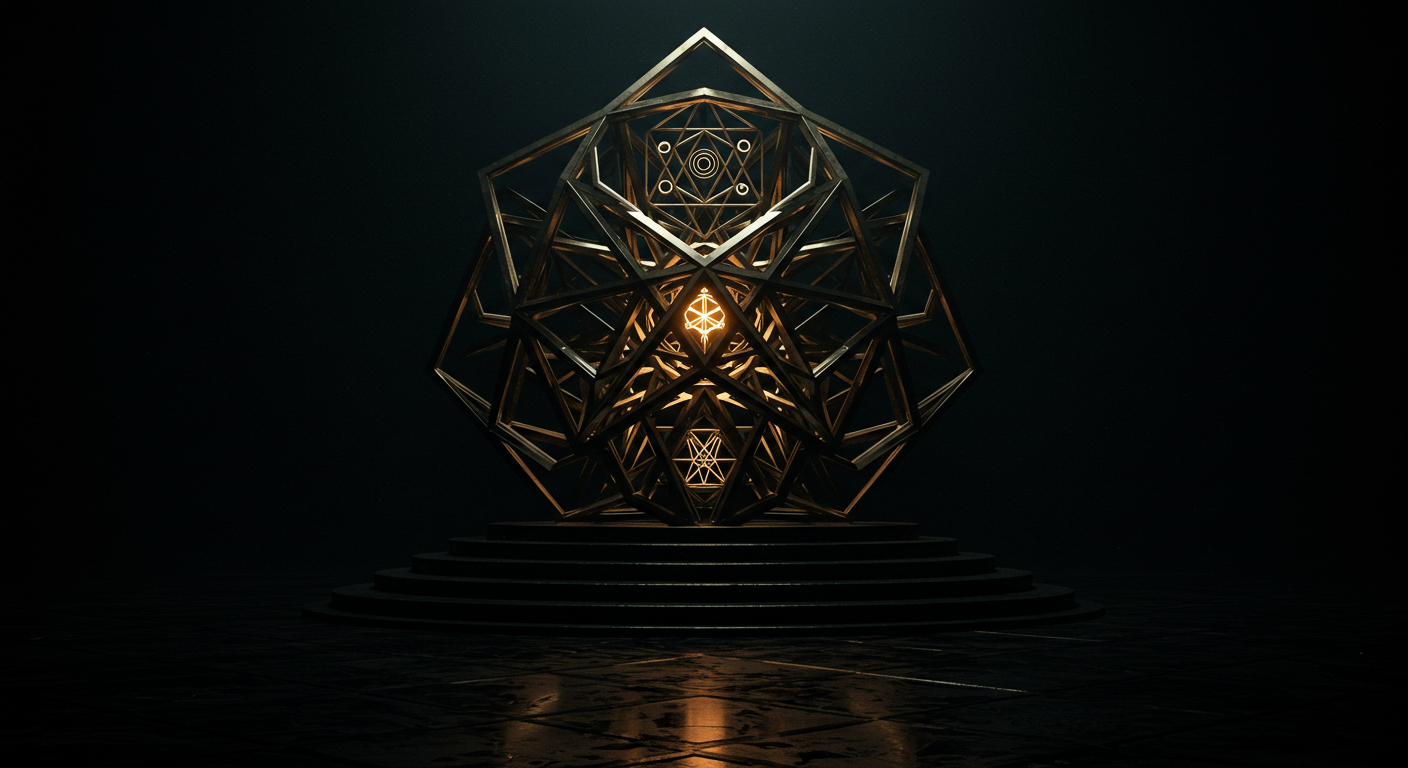 The Seat — sacred geometry in the void